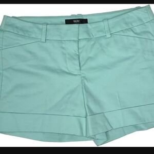 Womens Aqua Summer Shorts